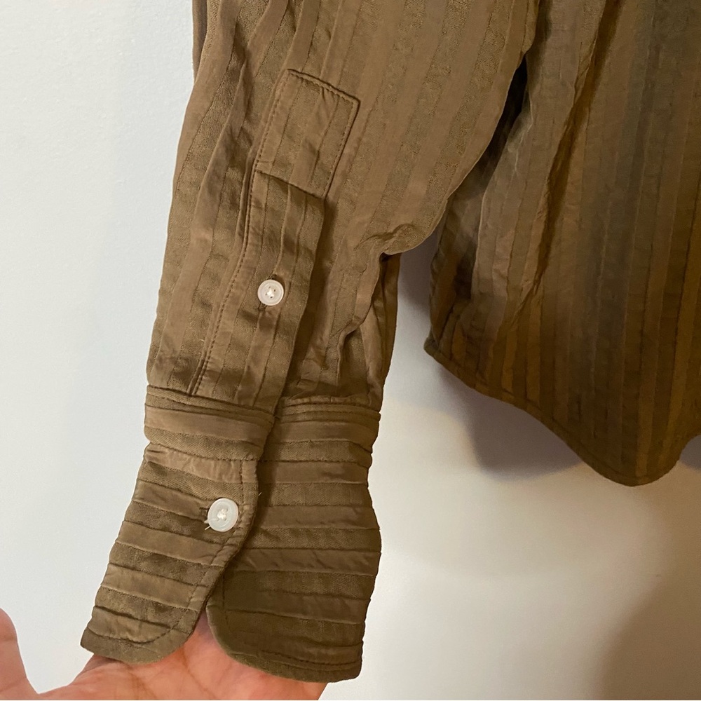 Everlane The City Stripe Button Down Shirt - Picture 7 of 7